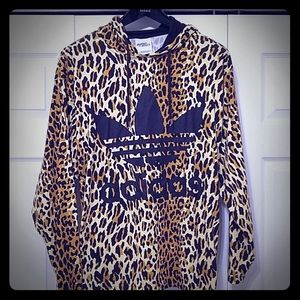 RARE Jeremy Scott X Adidas Limited Leopard Hoodie